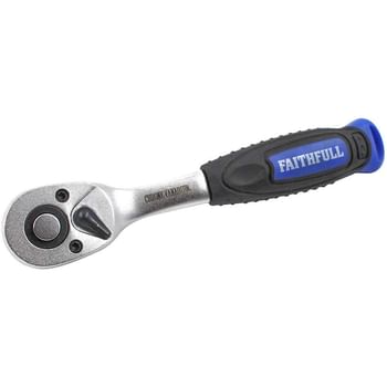 Faithfull 1/4" Drive Quick Release Ratchet