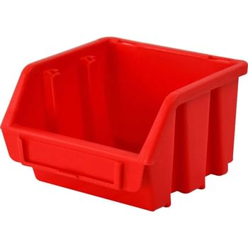 Faithfull Ergobox Interlocking Storage Bin Red Faithfull Ergobox Interlocking Storage Bin Red