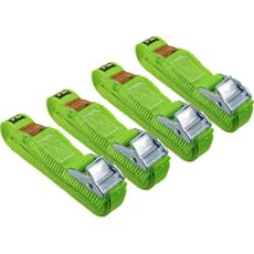 Faithfull 4 Piece Cam Tie Down Strap Set
