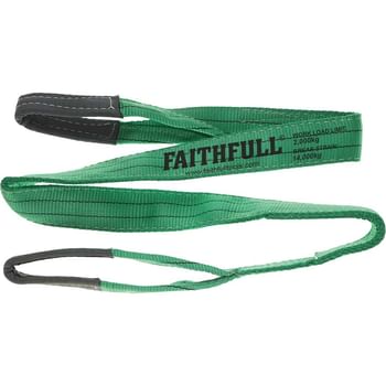 Faithfull Lifting Strap Reinforced Sling