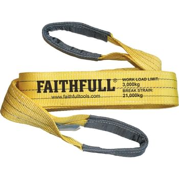 Faithfull Lifting Strap Reinforced Sling
