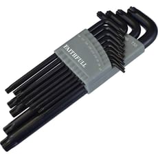 Faithfull 13 Piece Torx Long Arm Key Set Faithfull 13 Piece Torx Long Arm Key Set