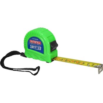 Faithfull Twin Lock Hi Vis Tape Measure
