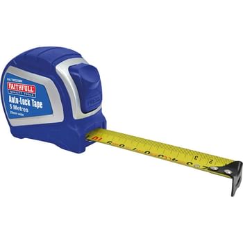 Faithfull Auto-Lock Tape Measure