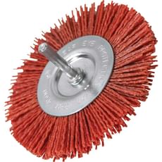 Faithfull Abrasive Nylon Bristle Wheel Brush