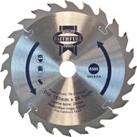 Faithfull TCT Cordless Circular Trimsaw Blade