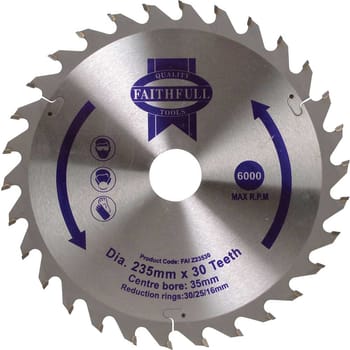 Faithfull General Purpose TCT Circular Saw Blade