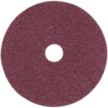 Sealey Fibre Backed Sanding Discs 115mm