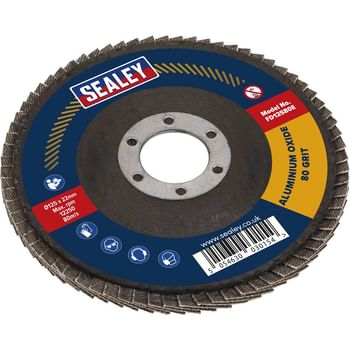 Sealey Aluminium Abrasive Flap Disc