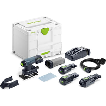 Festool RTSC 400 18v Cordless Brushless Orbital Sander Set