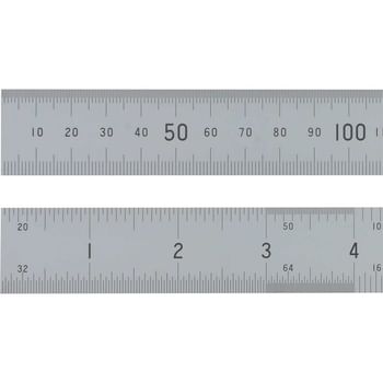 Fisher Satin Chrome Engineers Steel Rule