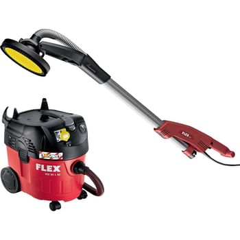Flex VCE35 Wet and Dry Vacuum and GE5+TBL Dry Wall Sander Kit