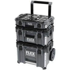Flex TKL SP SET 1 Wheeled Tool Case Combo Stack Pack
