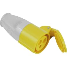Faithfull Yellow Socket 16 amp 110v