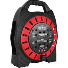 Faithfull Power Plus Semi Enclosed Cable Reel 240v Faithfull Power Plus Semi Enclosed Cable Reel 240v