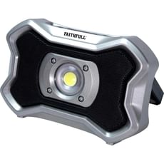 Faithfull Rechargeable Worklight and Speaker