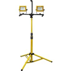 Faithfull Power Plus LED Twin Tripod Site Light 70 Watt