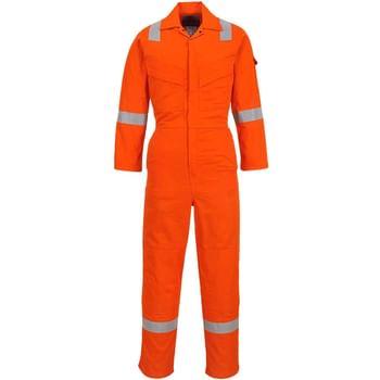 BizFlame Mens Flame Resistant Lightweight Antistatic Coverall