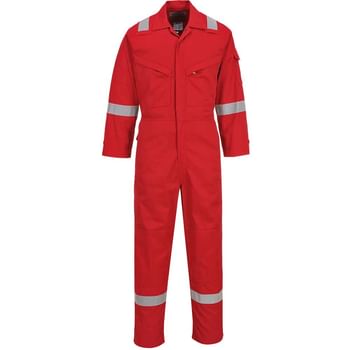 BizFlame Mens Flame Resistant Lightweight Antistatic Coverall