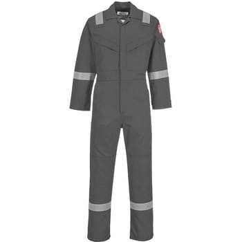 BizFlame Mens Aberdeen Flame Resistant Antistatic Coverall