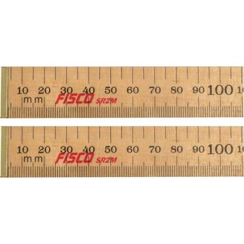 Fisco SR2M Surveyors Wooden Folding Rule