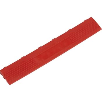 Sealey Anti Slip Polypropylene Female Edging Tile Red