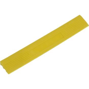 Sealey Anti Slip Polypropylene Male Edging Tile Yellow