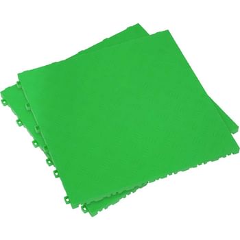 Sealey Anti Slip Polypropylene Floor Tile Green