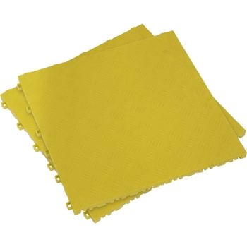 Sealey Anti Slip Polypropylene Floor Tile Yellow
