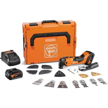 Fein AMM 500 Plus Top AMPShare 18v Cordless Starlock Plus MultiMaster Multi Tool