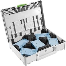 Festool SYS-STF GR-Set Granat 80x133mm Sanding Sheets in Systainer Case