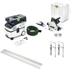 Festool TSC 55 Cordless Plunge Saw and M Class Extractor Kit