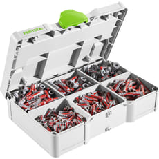 Festool SYS3 S 76-DBL Wall Plug Assortment Set in Systainer Case
