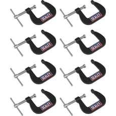 Sealey 8 Piece Junior G Clamp Set