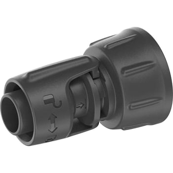 Gardena MICRO DRIP Threaded Tap to 1/2" /12.5mm Pipe Connector