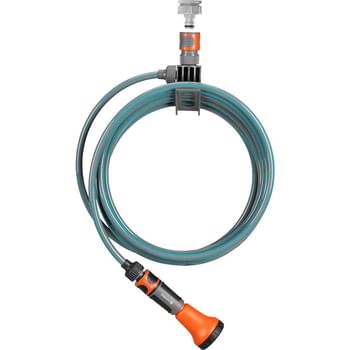 Gardena Balcony Hose Pipe Spray Gun Set