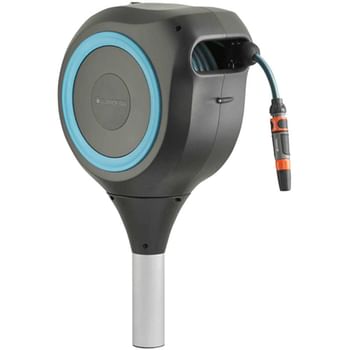 Gardena Freestanding Automatic Roll Up Retractable Hose Reel