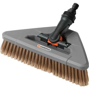 Gardena Running Water Wash Brush with Elbow Joint