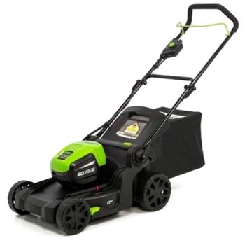 Greenworks GD60LM41P 60v Cordless Brushless Rotary Lawnmower 410mm