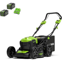 Greenworks GD40LM46SP 40v Cordless Brushless Self Propelled Rotary Lawnmower 460mm