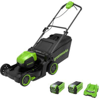 Greenworks MO40L 40v Cordless Brushless Rotary Lawnmower 410mm