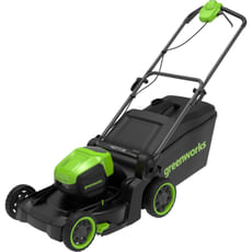 Greenworks MO40L 40v Cordless Brushless Rotary Lawnmower 410mm  Greenworks MO40L 40v Cordless Brushless Rotary Lawnmower 410mm