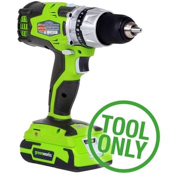 Greenworks GD24DD 24v Cordless Drill Driver