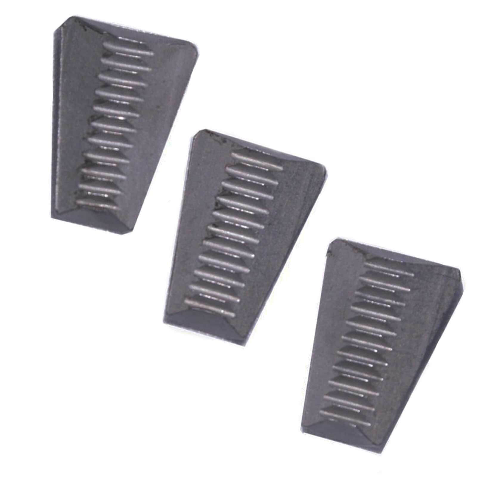 Pack of 3 Faithfull Set Jaws For Long Arm & Lazy Tong Riveters 