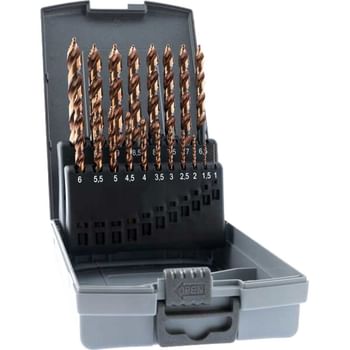 Guhring No 9503 19 Piece StepPower HSCO Multi Stepped Premium Drill Set
