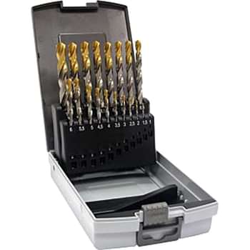 Guhring No 234 50 Piece HSS TiN-Tip Coated 1.0mm - 5.9mm By 0.1mm Drill Set Price Comparisons | Compare The Build