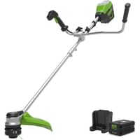 Greenworks GD60BCB 60v Cordless Brushless Grass Trimmer with Bike Handle