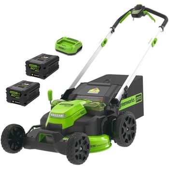 Greenworks GD60LM61 60v Cordless Brushless Self Propelled Lawnmower 610mm