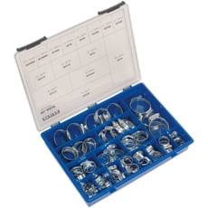Sealey 81 Piece High Grip Hose Clip Assortment