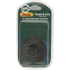 Webb Grass Trimmer Spool and Line for WEELT450 and ELT650